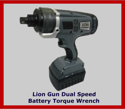 Lion Gun Dual Speed Battery Torque Wrench