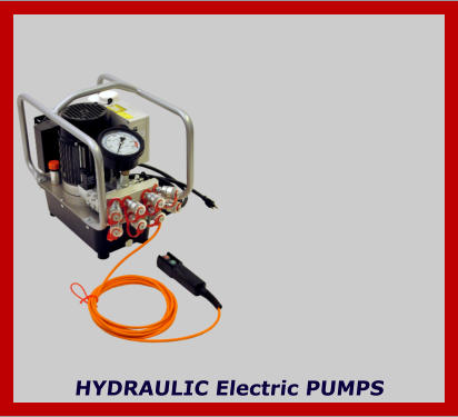 HYDRAULIC Electric PUMPS